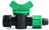 Ø16 barbed start valve with seal