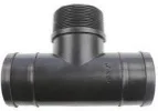 Male adapter for Ø63 hose tee (1½" thread)