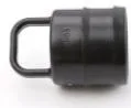 Rain hose end cap