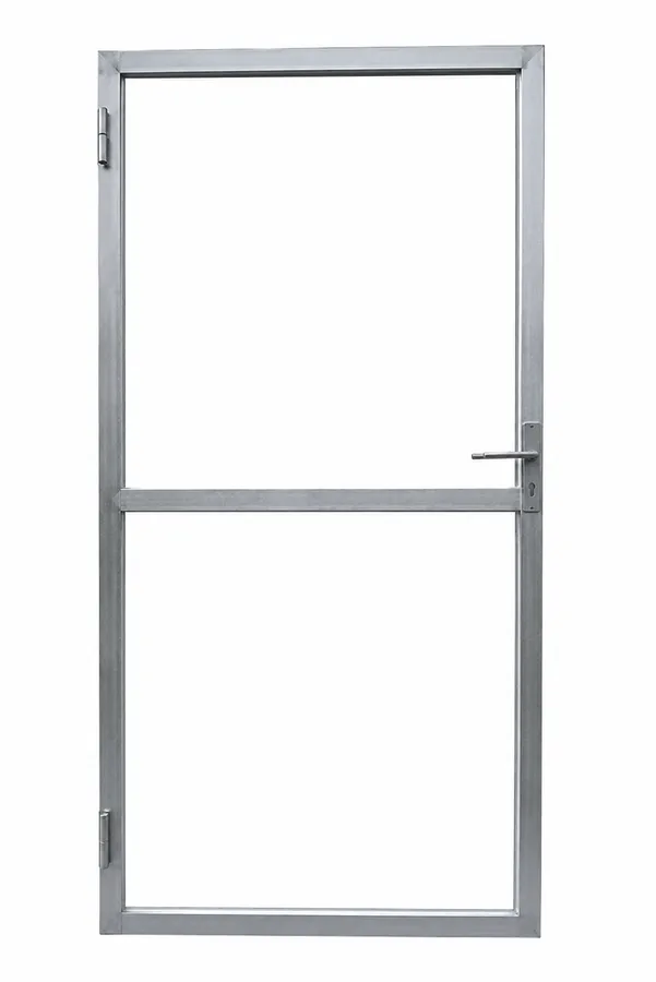 Galvanized door frame