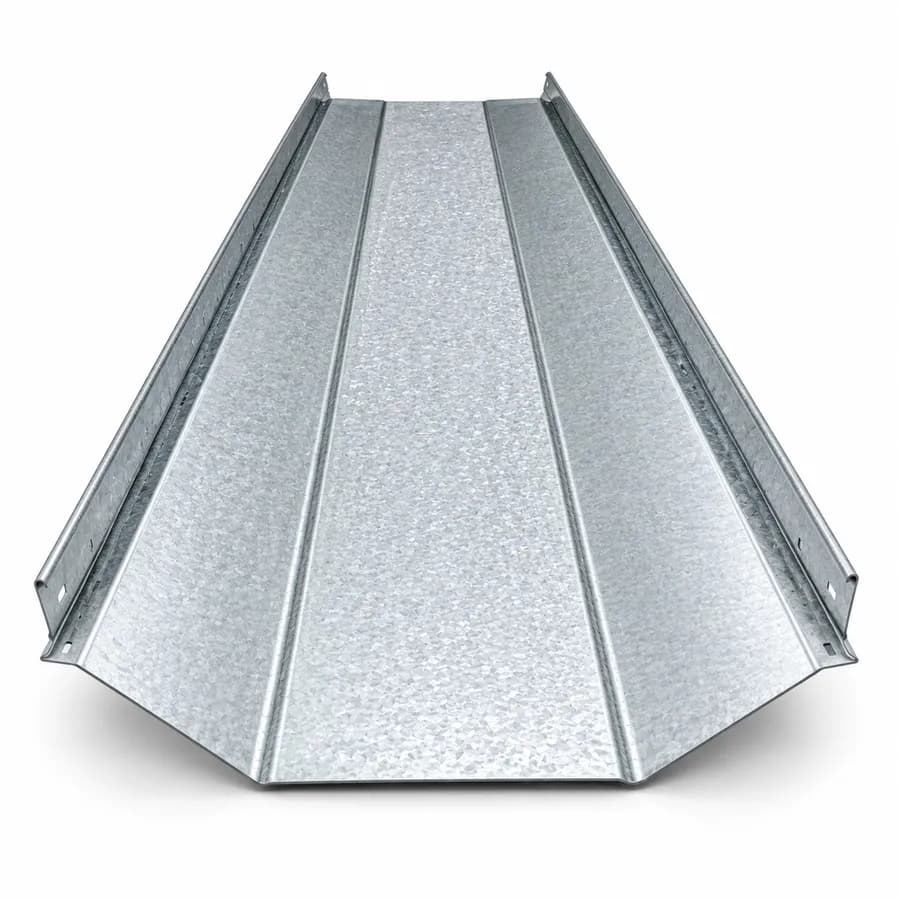Galvanized gutter