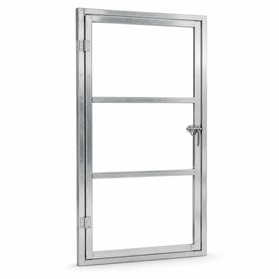 Hinged door