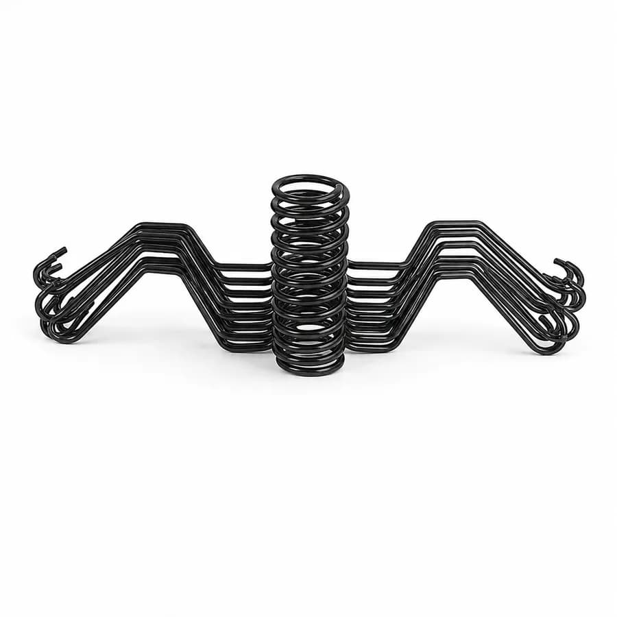 Zigzag spring (wiggle wire)