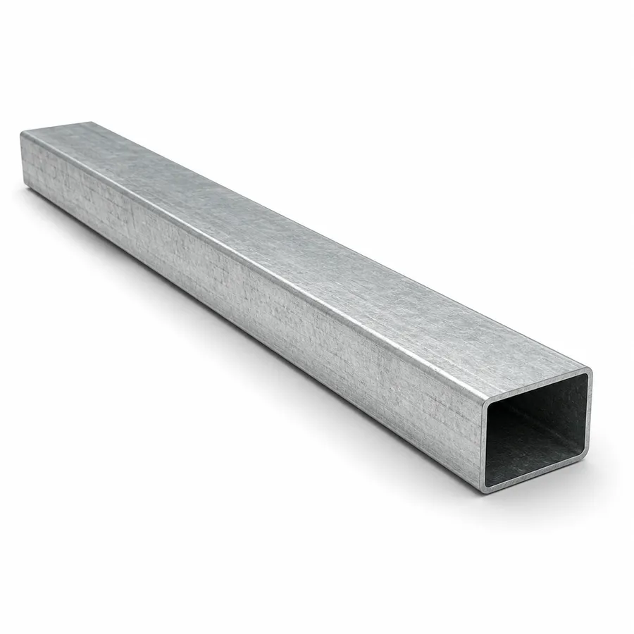 Galvanized rectangular tube